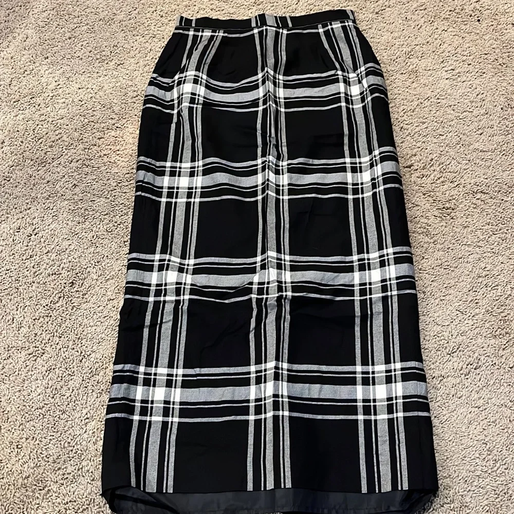 Punk plaid maxi skirt - Picture 5 of 6